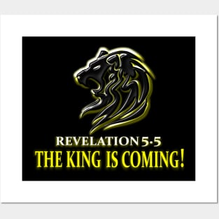 THE KING IS COMING| The Lion of Judah from Sons of Thunder Posters and Art